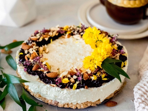 Domci Raffaello cheesecake bez cukru