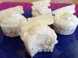 RAW Pinacolada mini cake