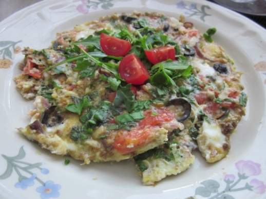 Stredomorsk frittata pln byliniek